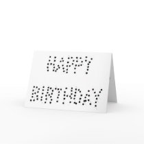 Happy Birthday Greeting Card