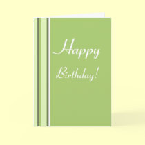 Happy Birthday Card cards
