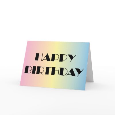 Happy Birthday Greeting Card by Logo_Loco