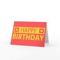 Happy Birthday cards