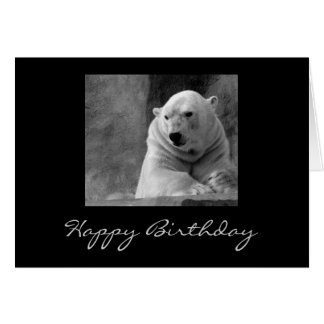 Polar Bear Birthday Cards | Zazzle