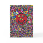 Happy Birthday Card, Clownface Arts Poster 1