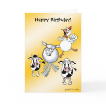 Happy Birthday card from group