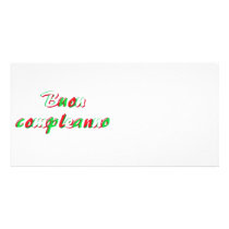 Happy Birthday card Photo Card Template