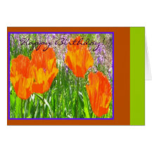 Happy Birthday Card - Poppy Shine