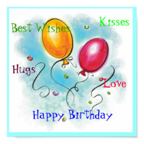 Happy Birthday Card posters