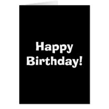 Happy Birthday! Cards