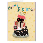 Happy Birthday Cards Cake Stack