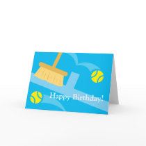 Happy Birthday Cards for tennis players