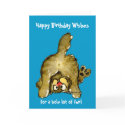 Happy Birthday Cat Greeting Card by zooogle Happy Birthday Cat Greeting Card