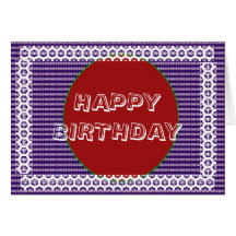 Happy Birthday - Change Text for other Occassions Greeting Cards