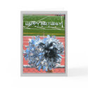 Happy Birthday Cheer pom pom cards