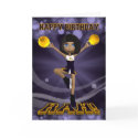 Happy Birthday Cheerleader Greeting Card