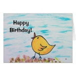 Happy Birthday Chick Greeting Cards