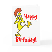 HAPPY BIRTHDAY CHICKEN by SHARON SHARPE cards