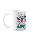 Happy Birthday Clowns mugs by cuteforkids Happy Birthday Clowns mugs