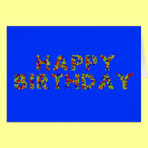 happy birthday collage cards