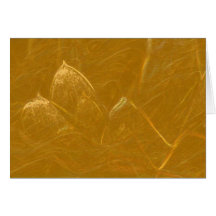 Happy Birthday Copper Sheet :  Lotus Engraved Greeting Card