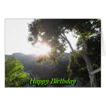 Happy Birthday Country Morning Greeting Card