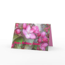 Happy Birthday Cousin Card cards