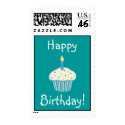 Happy Birthday! Cupcake postage by artladymanor Happy Birthday! Cupcake postage