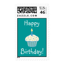 Happy Birthday! Cupcake postage
