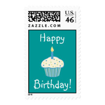 Happy Birthday! Cupcake Postage