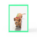 Happy Birthday Dachshund Greeting Card