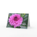 Happy Birthday! Dahlia card by patcallum Happy Birthday! Dahlia card