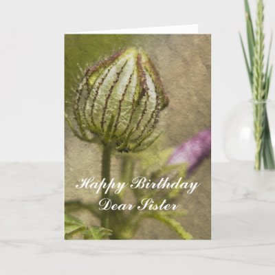greeting cards for sister. Happy Birthday Dear Sister Greeting Cards by gts1959
