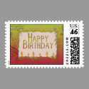 HAPPY Birthday Design postage