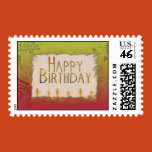 birthday, happy birthday, birthday postage stamps,