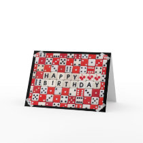 Happy Birthday Dice Card