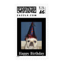 Happy Birthday  Doggie. postage