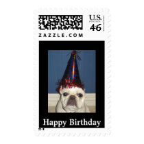 Happy Birthday Doggie. postage by Mommyg Happy Birthday Doggie. postage