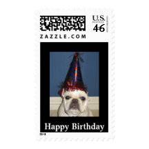 Happy Birthday  Doggie. Stamps
