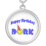 Happy Birthday Dork Party Hat Necklaces