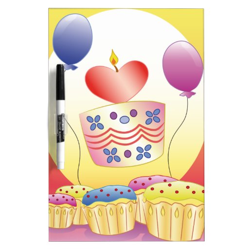 Happy Birthday DryErase Boards Zazzle