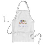 Happy Birthday Egyptian Hieroglyphics aprons