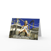 Happy Birthday Elf cards by DonnaSK Happy Birthday Elf cards