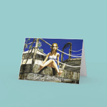 Happy Birthday Elf cards