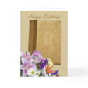 Happy Birthday Elizabeth, Prayer Book and flowers cards by moonlake Happy Birthday Elizabeth, Prayer Book and flowers cards