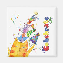 happy Birthday everyone Fridge Magnet