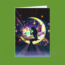 Happy Birthday Fairy cards