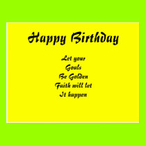 Happy birthday  faith postcards postcards