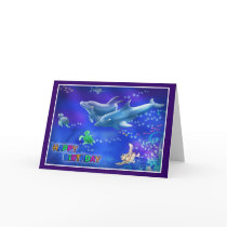 Happy Birthday Fish style 007 cards