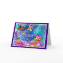 Happy Birthday Fish style 014 cards by murals2go Happy Birthday Fish style 014 cards