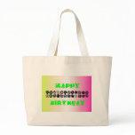 Happy Birthday Floral bags