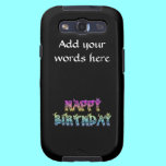 Happy Birthday ( Flower font ) casemate cases