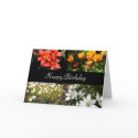 Happy Birthday Flowers | card